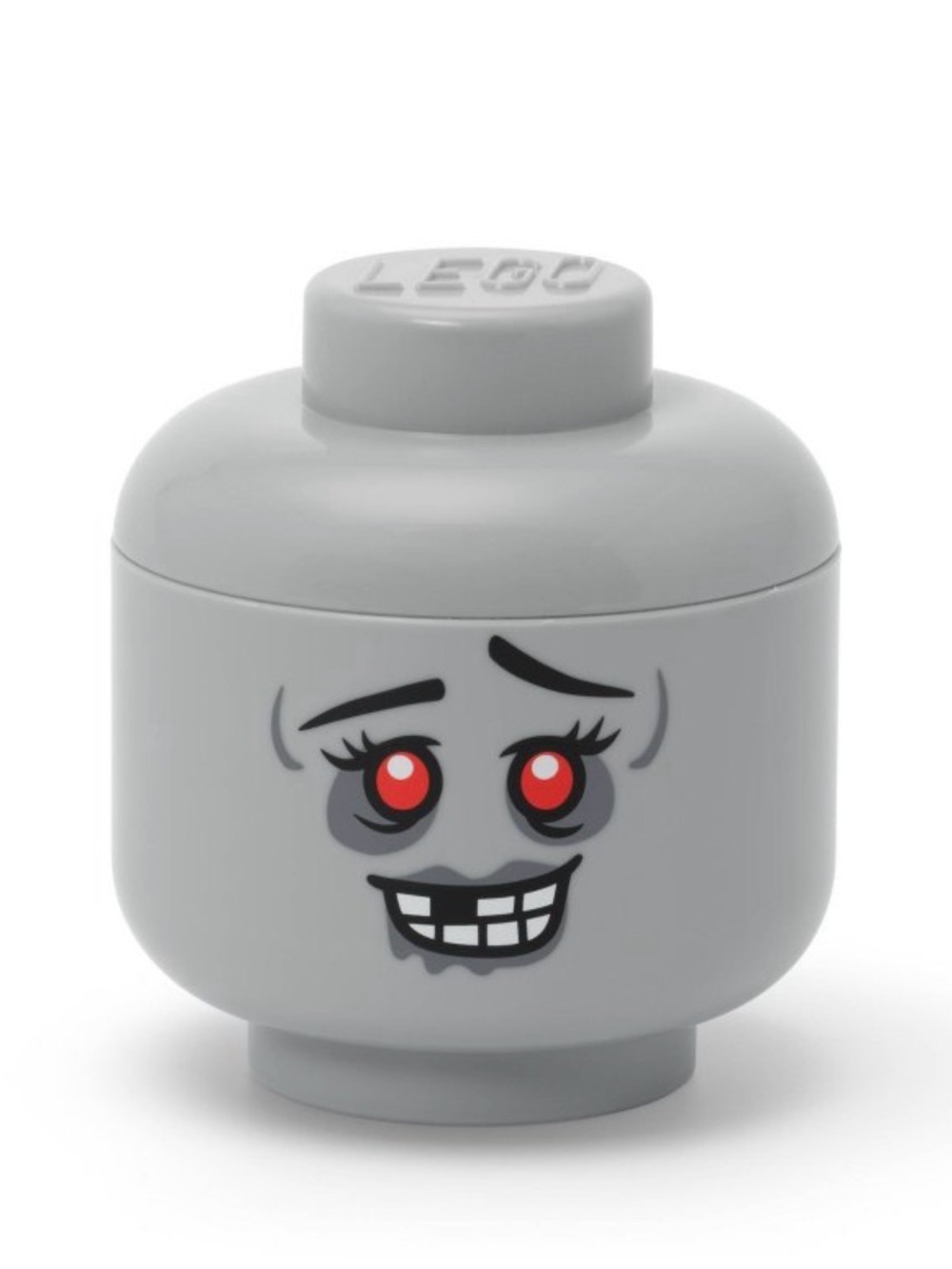 LEGO HALLOWEEN EDITION SMALL STORAGE HEAD ZOMBIE GIRL